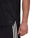 Adidas teamwear Koszulka męska adidas Condivo 21 JSY czarna GJ6790 Adidas teamwear Koszulka męska adidas Condivo 21 JSY czarna GJ6790