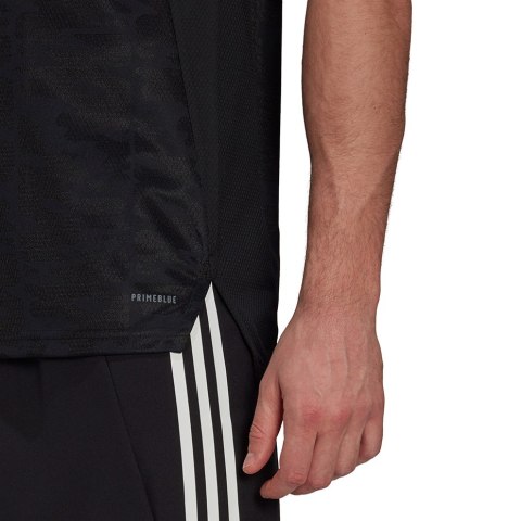 Adidas teamwear Koszulka męska adidas Condivo 21 JSY czarna GJ6790 Adidas teamwear Koszulka męska adidas Condivo 21 JSY czarna GJ6790
