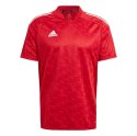 Adidas teamwear Koszulka męska adidas Condivo 21 JSY czerwona GJ6802 Adidas teamwear Koszulka męska adidas Condivo 21 JSY czerwona GJ6802
