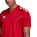 Adidas teamwear Koszulka męska adidas Condivo 21 JSY czerwona GJ6802 Adidas teamwear Koszulka męska adidas Condivo 21 JSY czerwona GJ6802