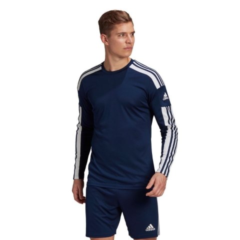 Adidas teamwear Koszulka męska adidas Squadra 21 JSY granatowa GN5790 Adidas teamwear Koszulka męska adidas Squadra 21 JSY granatowa GN5790