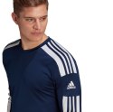 Adidas teamwear Koszulka męska adidas Squadra 21 JSY granatowa GN5790 Adidas teamwear Koszulka męska adidas Squadra 21 JSY granatowa GN5790