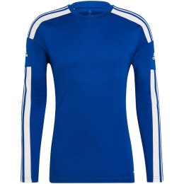 Adidas teamwear Koszulka męska adidas Squadra 21 Long Sleeve Jersey niebieska GK9152