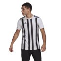 Adidas teamwear Koszulka męska adidas Striped 21 Jersey biało-czarna GV1377