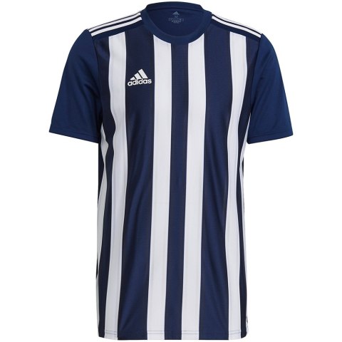 Adidas teamwear Koszulka męska adidas Striped 21 Jersey granatowa GN5847