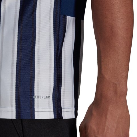 Adidas teamwear Koszulka męska adidas Striped 21 Jersey granatowa GN5847 Adidas teamwear Koszulka męska adidas Striped 21 Jersey granatowa GN5847