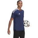 Adidas teamwear Koszulka męska adidas Tiro 21 Training Jersey granatowa GM7585 Adidas teamwear Koszulka męska adidas Tiro 21 Training Jersey granatowa GM7585