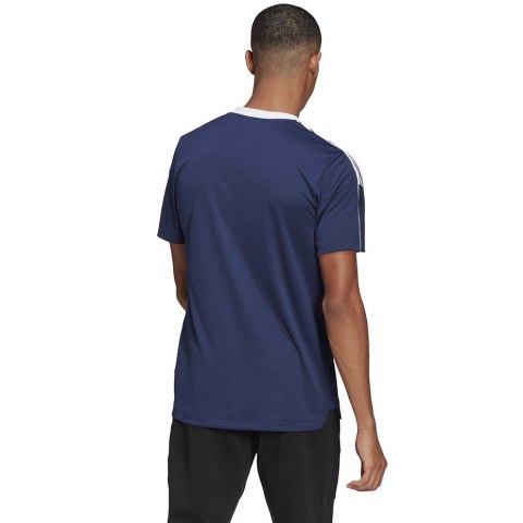 Adidas teamwear Koszulka męska adidas Tiro 21 Training Jersey granatowa GM7585 Adidas teamwear Koszulka męska adidas Tiro 21 Training Jersey granatowa GM7585
