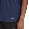 Adidas teamwear Koszulka męska adidas Tiro 21 Training Jersey granatowa GM7585 Adidas teamwear Koszulka męska adidas Tiro 21 Training Jersey granatowa GM7585
