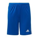 Adidas teamwear Spodenki dla dzieci adidas Squadra 21 Short Youth niebieskie GK9156