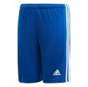 Adidas teamwear Spodenki dla dzieci adidas Squadra 21 Short Youth niebieskie GK9156