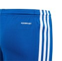 Adidas teamwear Spodenki dla dzieci adidas Squadra 21 Short Youth niebieskie GK9156