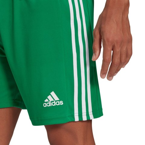 Adidas teamwear Spodenki męskie adidas Squadra 21 Jersey zielone GN5769 Adidas teamwear Spodenki męskie adidas Squadra 21 Jersey zielone GN5769