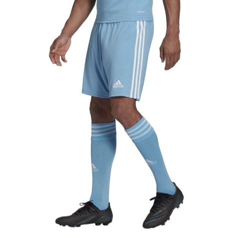 Adidas teamwear Spodenki męskie adidas Squadra 21 Short błękitne GN6720 Adidas teamwear Spodenki męskie adidas Squadra 21 Short błękitne GN6720