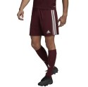 Adidas teamwear Spodenki męskie adidas Squadra 21 Short bordowe GN8083