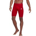 Adidas teamwear Spodenki męskie adidas Techfit Short Tig czerwone GU7314