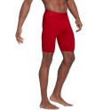 Adidas teamwear Spodenki męskie adidas Techfit Short Tig czerwone GU7314