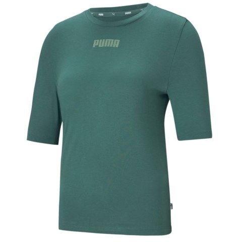 Puma Koszulka damska Puma Modern Basics Tee Cloud zielona 585929 45