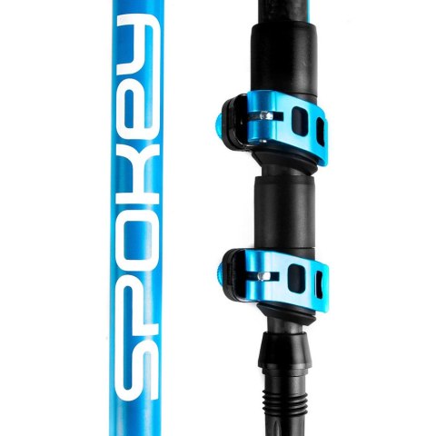 Spokey Kijki trekkingowe Spokey Carbon niebiesko-czarne 927900 Spokey Kijki trekkingowe Spokey Carbon niebiesko-czarne 927900