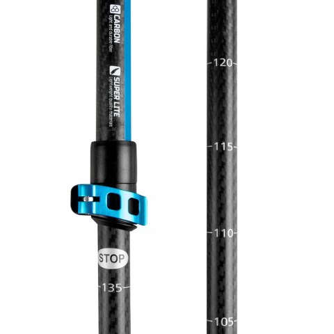 Spokey Kijki trekkingowe Spokey Carbon niebiesko-czarne 927900 Spokey Kijki trekkingowe Spokey Carbon niebiesko-czarne 927900