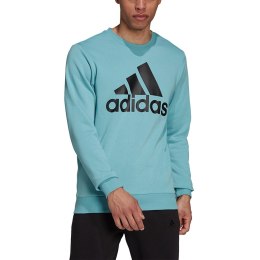 Adidas Bluza męska adidas Essentials Big Logo Sweatshirt niebieska H12163