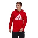 Adidas Bluza męska adidas Essentials Big Logo czerwona GV0249