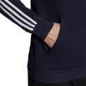 Adidas Bluza męska adidas Essentials Fleece 3-Stripes Hoodie granatowa GK9073