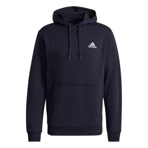 Adidas Bluza męska adidas Essentials Fleece Hoodie granatowa H12216