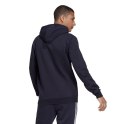 Adidas Bluza męska adidas Essentials Fleece Hoodie granatowa H12216