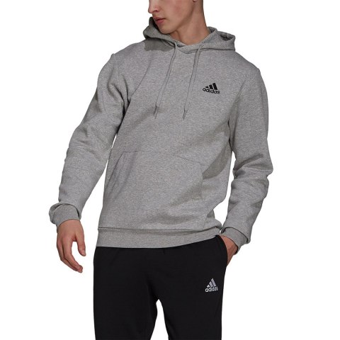 Adidas Bluza męska adidas Essentials Fleece szara H12213 Adidas Bluza męska adidas Essentials Fleece szara H12213