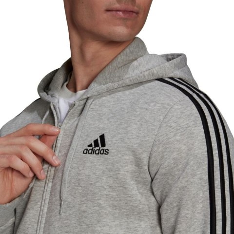 Adidas Bluza męska adidas Essentials Fleece szara HB0041 Adidas Bluza męska adidas Essentials Fleece szara HB0041