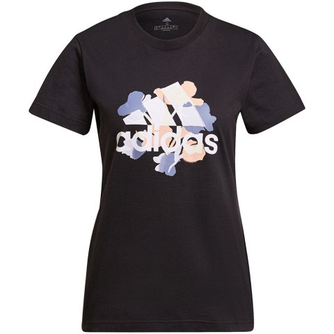 Adidas Koszulka damska adidas Floral Graphic Tee czarna GT8806