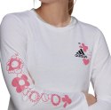 Adidas Koszulka damska adidas Floral Long Sleeve biała H14699