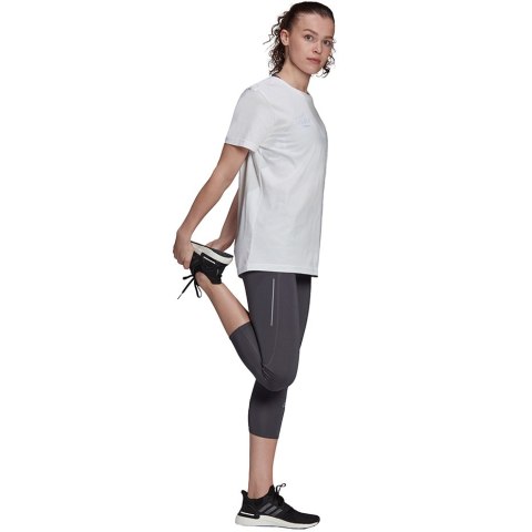 Adidas Koszulka damska adidas Signature Tee biała GV1345 Adidas Koszulka damska adidas Signature Tee biała GV1345