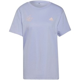 Adidas Koszulka damska adidas Signature Tee fioletowa GV1344