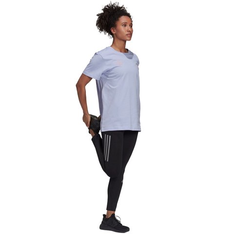 Adidas Koszulka damska adidas Signature Tee fioletowa GV1344 Adidas Koszulka damska adidas Signature Tee fioletowa GV1344