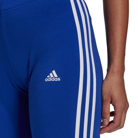 Adidas Spodenki damskie adidas Essentials 3-Stripes Bi niebieskie H07767 Adidas Spodenki damskie adidas Essentials 3-Stripes Bi niebieskie H07767
