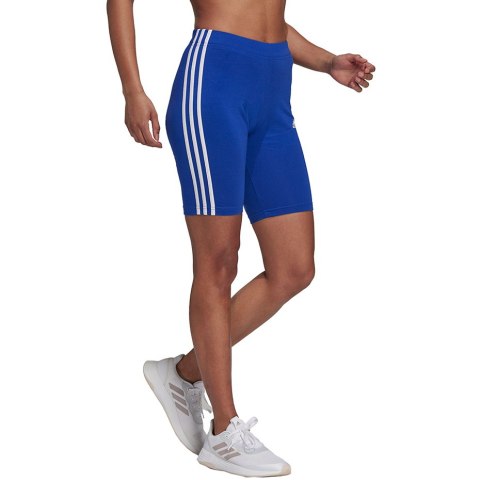 Adidas Spodenki damskie adidas Essentials 3-Stripes Bi niebieskie H07767 Adidas Spodenki damskie adidas Essentials 3-Stripes Bi niebieskie H07767