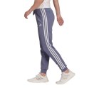 Adidas Spodnie damskie adidas Essentials French Terry 3-Stripes Pants fioletowe H42011 Adidas Spodnie damskie adidas Essentials French Terry 3-Stripes Pants fioletowe H42011