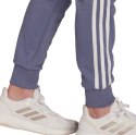 Adidas Spodnie damskie adidas Essentials French Terry 3-Stripes Pants fioletowe H42011 Adidas Spodnie damskie adidas Essentials French Terry 3-Stripes Pants fioletowe H42011