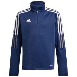 Adidas teamwear Bluza dla dzieci adidas Tiro 21 Warm Top granatowa GK9672