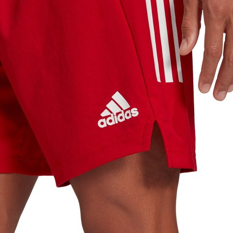 Adidas teamwear Spodenki męskie adidas Condivo 21 Primeblue Shorts czerwone GJ6810 Adidas teamwear Spodenki męskie adidas Condivo 21 Primeblue Shorts czerwone GJ6810