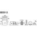 High Peak Namiot High Peak Brixen 4.0 11815 High Peak Namiot High Peak Brixen 4.0 11815