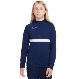 Nike Football Bluza dla dzieci Nike Academy 21 Dril Top granatowa CW6112 451