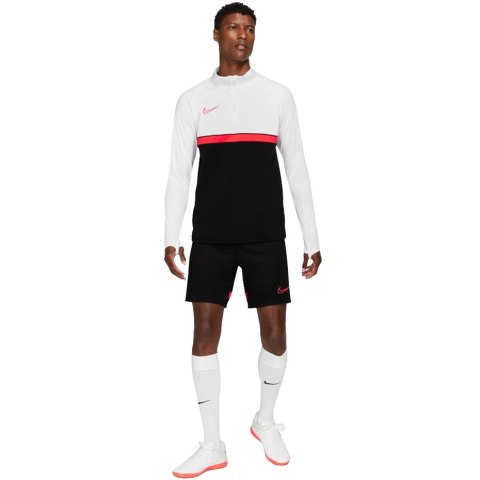 Nike Football Bluza męska Nike Dri-FIT Academy 21 Drill Top biało-czarna CW6110 016 Nike Football Bluza męska Nike Dri-FIT Academy 21 Drill Top biało-czarna CW6110 016