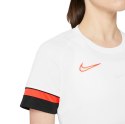 Nike Football Koszulka damska Nike Df Academy 21 Top Ss biała CV2627 101