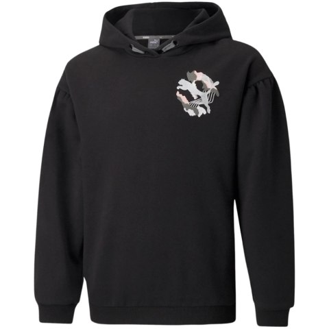 Puma Bluza dla dzieci Puma Alpha Hoodie FL G czarna 589232 01 Puma Bluza dla dzieci Puma Alpha Hoodie FL G czarna 589232 01