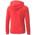 Puma Bluza dla dzieci Puma ESS Logo Hoodie FL czerwona 587031 35