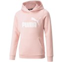 Puma Bluza dla dzieci Puma ESS Logo Hoodie FL różowa 587031 36