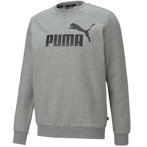 Puma Bluza męska Puma ESS Big Logo Crew FL szara 586678 03 Puma Bluza męska Puma ESS Big Logo Crew FL szara 586678 03